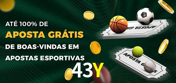 43Y Ate 100% de Aposta Gratis